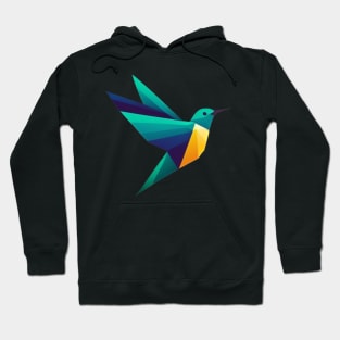 Wings in Motion - Flying Bird Hoodie